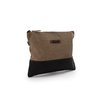 Barebones Living Neelum Zipper Pouch - Khaki Large STC-723